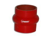VIBRANT V322731R 4 Ply Silicone Hump Hose Connector universal; 2 1 4 diameter; red