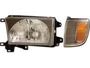 ANZO ANZ111077 99 02 4RUNNER HEADLIGHTS BLACK WITH AMBER REFLECTORS