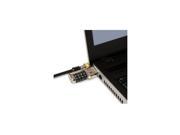 KENSINGTON TECHNOLOGY K64680US Kensington K64680US ClickSafe Master Coded Combination Ultra Laptop Lock Black