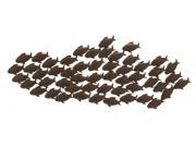 BENZARA 68744 Metal Fish Wall Decor 53 W 20 H Wall Decor