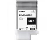 Canon 6620B001AA PFI 106MBK imagePROGRAF iPF6400 6450 Matte Black Ink Cartridge 130 ml