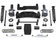 FABTECH MOTORSPORTS FABK2003B kit 6IN PERF SYS W BLK 2.5 C Os and PERF RR SHKS 04 08 FORD F150 4WD