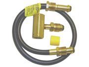 ENERCO TECHNICAL PRODUCTS ENCF173737 2 TANK HOOK UP KIT 30IN 2X POL HOSE X POL ADAPTER TEE CLAMSHELL