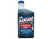 LUCAS OIL LUC10120 SEMI SYNTHETIC 2 CYCLE OIL 12X1 PINT