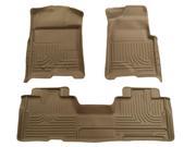 Husky Liners HSL98343 09 14 F150 SUPERCAB WEATHERBEATER FRONT 2ND SEAT FLOOR LINERS TAN