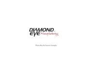 DIAMOND EYE PERFORMANCE DEP529021 ELBOW 4IN; 90 DEGREES 409 STAINLESS