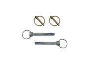 BLUE OX B1B840140 TOW BAR PINS WITH CLIPS
