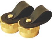 ENERCO TECHNICAL PRODUCTS ENCF176400 PROPANE 1IN 20 THREAD BRASS CAPS 2 PACK CLAMSHELL