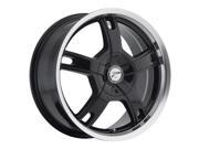 Ultra Wheels Rims 210 17X7.5 5 4.5 Black 210 7707B 42