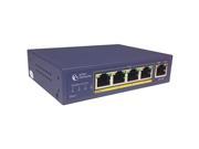 AMER NETWORKS SD4P1 5 port switch 4 PoE ports and 1 10 100