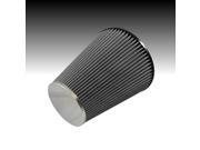 GREEN FILTER G512865 Air Filter round tapered style; Cone Air Filter; 4 mounting inside diameter; 9 height; 8 outside diameter base; 5 outside diameter top; st