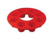 ORKA OD130201 8MOLD CANNELE PAN RED