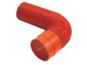 K N S718742 Hose Various Makes and Models; air filter duct; red