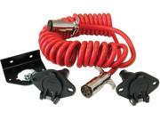 ROADMASTER RDM1466 6 WIRE FLEXO COIL POWER CORD KIT WITH PLUGS SOCKETS AND THE SOCKET BRACKET
