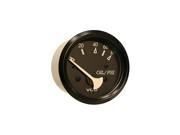 VDO 350 11800 Allentare Black 80PSI Oil Pressure Gauge Use w Marine 240 33 Ohm Sender 12V Black Bezel