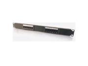 C2G 03850 Premise Plus Patch panel black 1U 12 ports