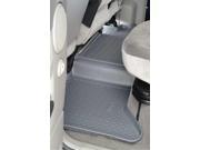 Husky Liners HSL63822 08 10 F250 F350 F450 CREW CAB W O 2ND ROW CENTER CONSOLE 2ND SEAT 1PC FLR LINER GREY