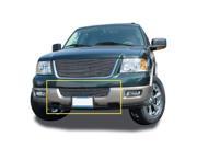 T REX T8625592 Grill Insert 2003 Ford Expedition; Grille Insert; bumper grill; 10 bars; EZ install; billet