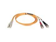 Tripp Lite N318 06M Patch cable ST multi mode M LC multi mode M 19.7 ft fiber optic 62.5 125 micron orange