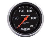 AUTO METER PRODUCTS ATM3569 2 5 8IN LOW TEMP GA 60 210F FSE SPORT COMP