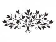 BENZARA HRT 86904 Superb Leaf Wall Art Rust