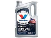 VALVOLINE 787007 Motor Oil 5 qt. Amber 5W 30 SAE Grade G3964600