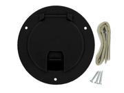 VALTERRA PRODUCTS V46A102135BKV CABLE HATCH LARGE ROUND