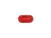 Optronics Red Oval Led Clear Marker Light MCL 31