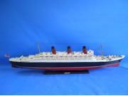 HANDCRAFTED MODEL SHIPS QM50 RMS Queen Mary Limited Model Cruise Ship 50