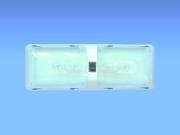 Command Double White Light W Polycarbonate Lens Rocker Switch 001 802XP