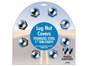 Wheel Masters Lug Nut Covers 1 8 Pack 8010