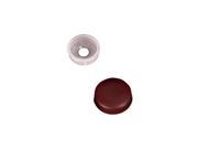 RV Designer Collection Screw Covers Brown 14 Pack H605