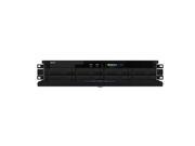 EXACQ 3208 32T R2Z Rackmount 2U recorder with 8 IP licenses 32 analog inputs 2 multiplexed monitor outputs RS 232 485 serial port 16 alarm inputs 16 alarm