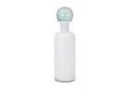 BENZARA IMX 65424 Stylish Beatrice Jar with Teal Glass Stopper