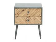 BENZARA 44392 Exclusive Wood Small Cabinet