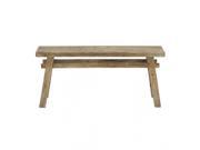 BENZARA 45265 Classy Wood Bench