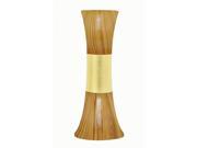 BENZARA HRT 21578 Benzara 18.25 Wood Look Ceramic Vase