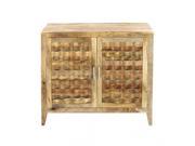 BENZARA 27826 Designer Wood Cabinet