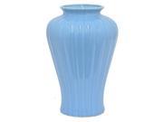 BENZARA HRT 28374 Benzara 12 Sky Blue Ceramic Vase