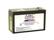 AMERICAN BATTERY RBC17 ABC RBC17 REPLACEMENT BATTERY FOR APC UPS