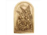 DESIGN TOSCANO EU33474 HOLY FAMILY NATIVITY WALL SCULPTURE