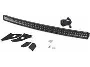 SOUTHERN TRUCK STL79008 54IN CURVED DBL ROW BLACK COMBO CREE 3W LIGHT BAR 312W W HARN SWITCH BRKT H