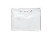 BRADY PEOPLE ID 1840 5000 HORIZONTAL BADGE HOLDERS BAG OF 100 PIECED AND SOLD IN FULL BAGS ONLY