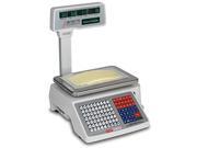CARDNINJA DL1030P DETECTO SCALES PRICE COMPUTING LABEL PRINTING SCALE DL SERIES WITH POLE DISPLAY 30LB CAPACITY WITH POLE DISPLAY INCLUDES SOFTWARE UTILITY