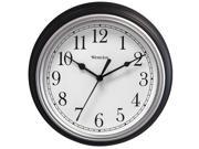 WESTCLOX 46991A 9 Decorative Wall Clock Black