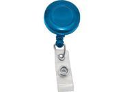 BRADY PEOPLE ID 525 I RBLU ECONOMY BADGE REEL WITH VINYL STRAP AND SLIDE CLIP BAG OF 25 PIECED AND SOLD IN FULL BAGS ONLY