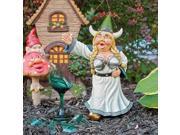 DESIGN TOSCANO QM14009 TIL THE FAT LADY SINGS GNOME STATUE