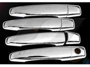 TRIM ILLUSION SESDH130 08 13 CADILLAC CTS 04 09 SRX 05 07 STS W O PASSENGER KEYHOLE 4DR CHROME ABS DOOR