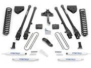 FABTECH MOTORSPORTS FABK2157 kit 6IN 4LINK SYS W COILS and PERF SHKS 2011 FORD F450 550 4WD 10LUG