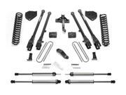 FABTECH MOTORSPORTS FABK2216DL KIT 17 17 F250 350 4WD 4IN 4LINK SYS W COILS and DLSS SHKS